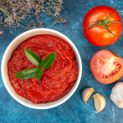 معجون الطماطم والكاتشب